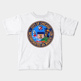 Chicago Seal Decal Kids T-Shirt